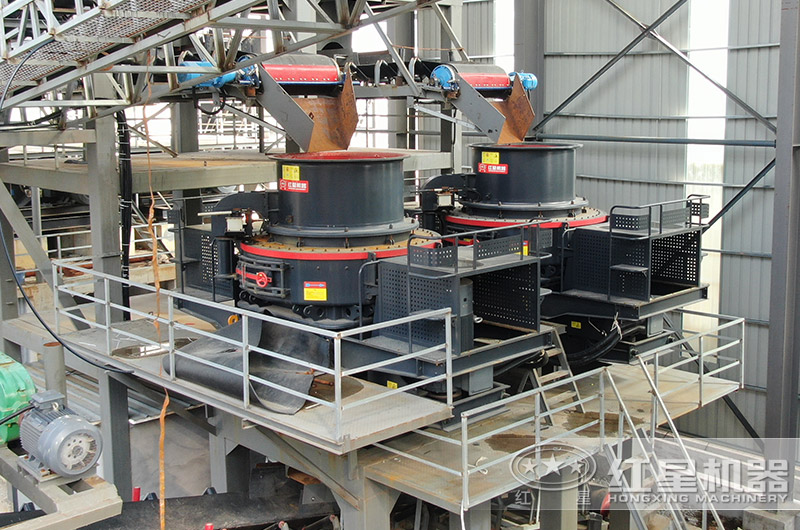 沖擊式制砂機現(xiàn)場 沖擊式制砂機現(xiàn)場